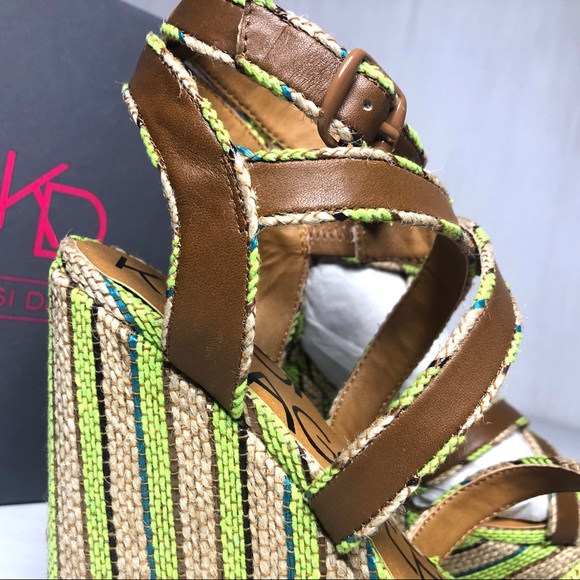 Kelsi Dagger Wedge Sandal. NIB. - Picture 3 of 6